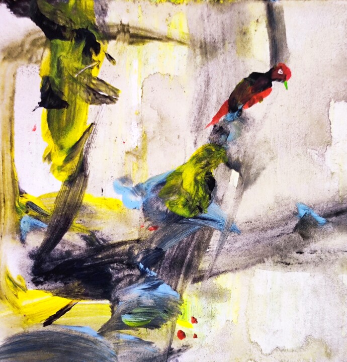 Spiteful and negative Redbirds - 6 Tablo, 2,8x2,8 in