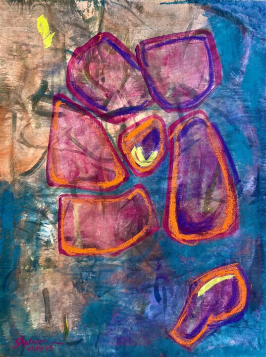 PERFCT SEVEN / 1 - 03082023 Pittura, 24x18 in