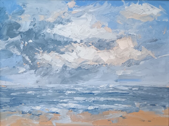 ALONE I BREATHE 绘画, 11.8x15.8 in