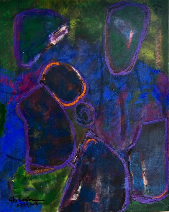 PERFECT SEVEN / 2 - 03092023 Pittura, 20x16 in