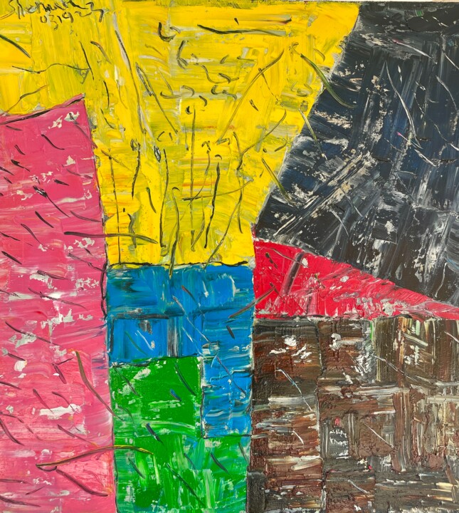 PERFECT SEVEN / 14 - 03192023 Schilderij, 20x20 in