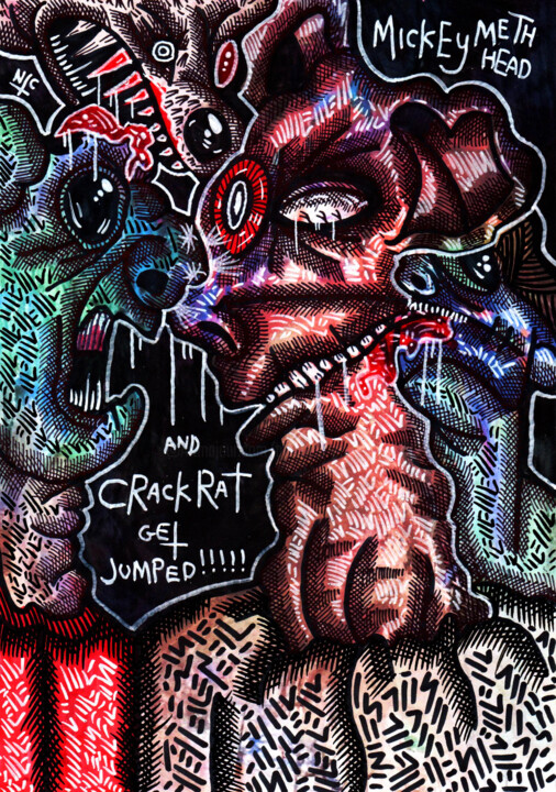 THE ORDEAL 图画, 12x8 in
