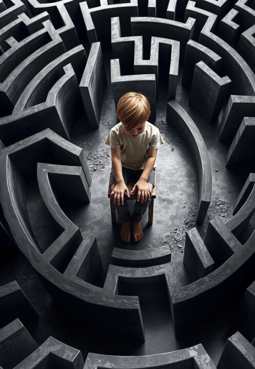 "Complications" başlıklı Dijital Sanat Kubicol tarafından, Orijinal sanat, Dijital baskı