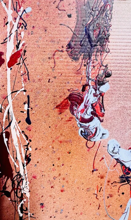 Painting titled "AE 2" by Greg Powell, Original Artwork, Enamel
