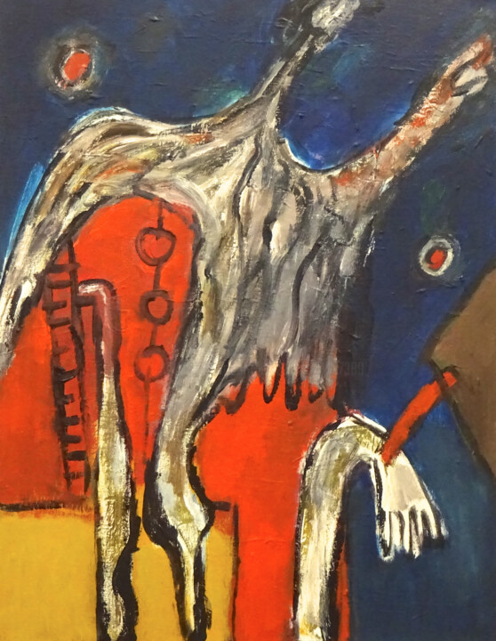 Composition 7169 绘画, 35.4x27.6 in