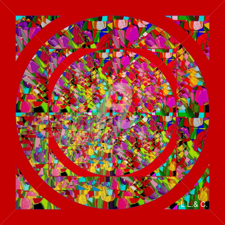 Textile Art titled "FOULARD ARTISTICI I…" by Laila Lago & C. By Iannilli Antonella, Original Artwork, Textile fiber