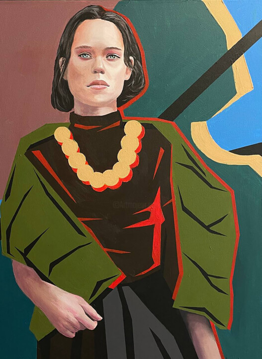 Confidence 绘画, 31.5x23.6 in