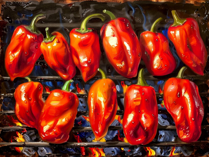 On the Grill - The Color of Taste 数字艺术