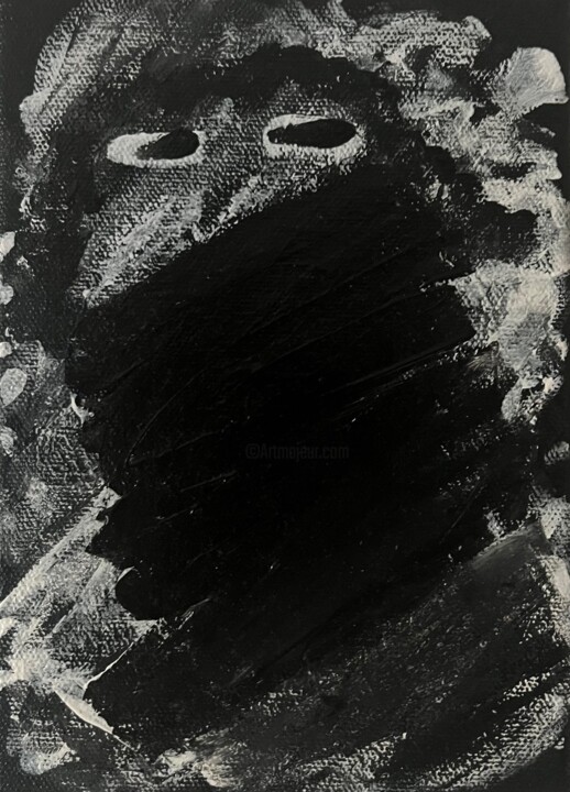 Painting titled "Cant Relate" by Carri Konttinen, Original Artwork, Acrylic