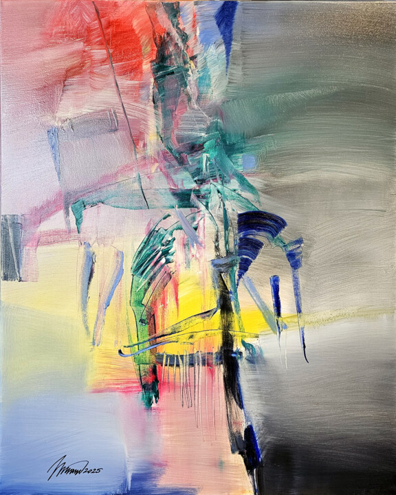 AND AGAIN A SUMMER DAY 绘画, 39.4x31.5 in