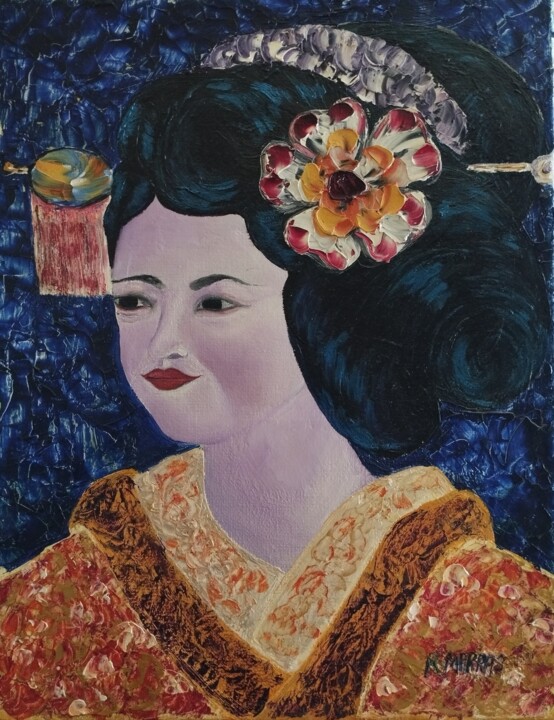 绘画,  13.8x10.6 in 