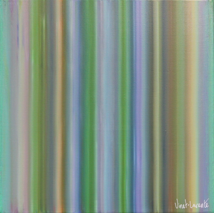 Réfraction de l’instant Pintura, 12x12 in