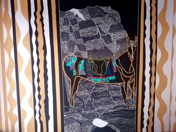 Cheval 图画, 29.9x41.7 in