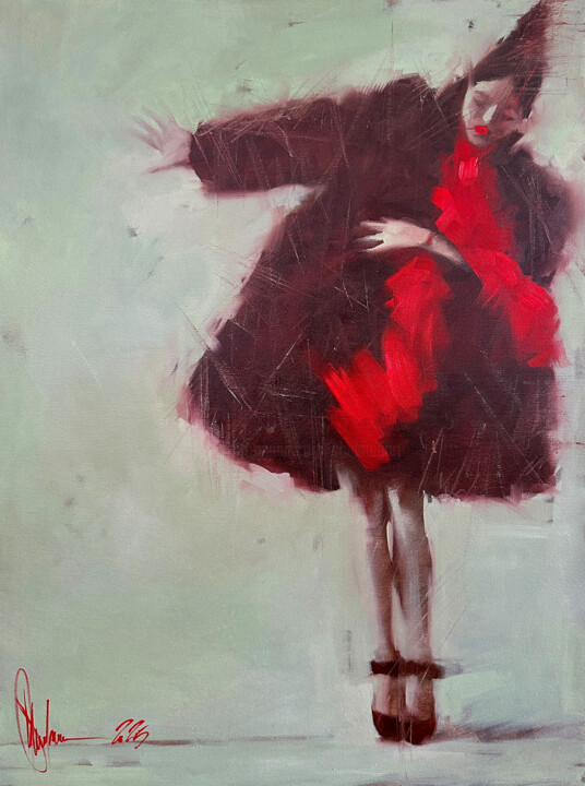 Peinture intitulée "Positive." par Igor Shulman, Œuvre d'art originale, Huile Monté sur Châssis en bois