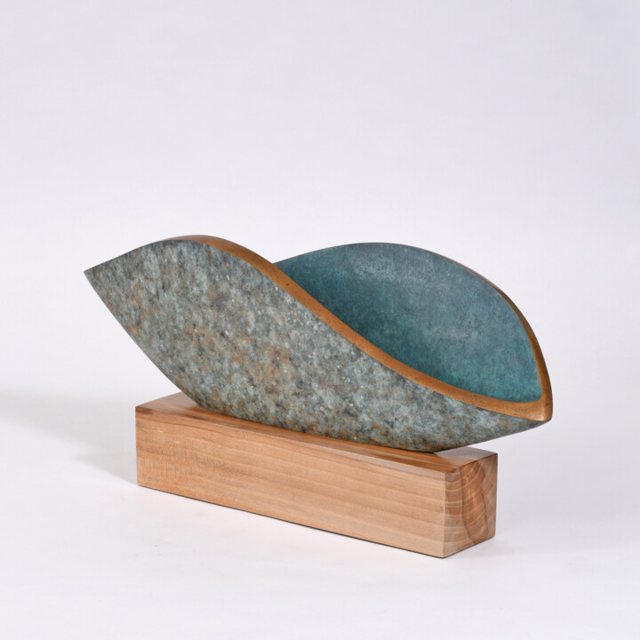 Sculpture titled "Easy Going" by Philip Hearsey, Original Artwork, Bronze
