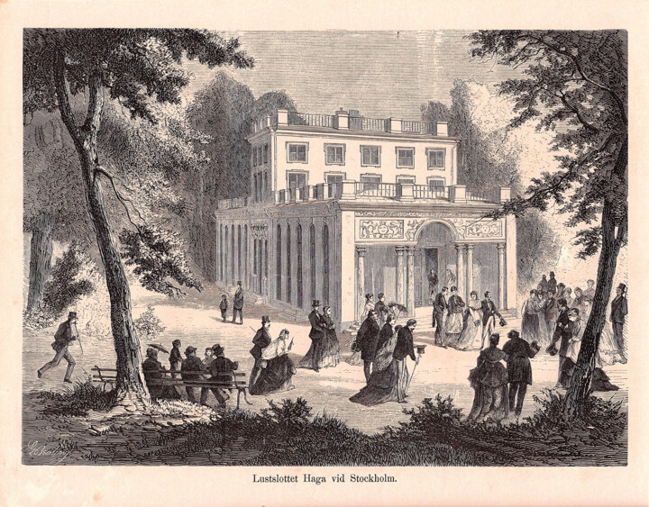 Gustav III's Pavilion Prenten & gravures