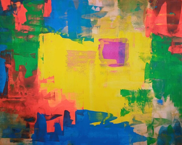 Zentrum der Stille Pittura, 51,2x63 in