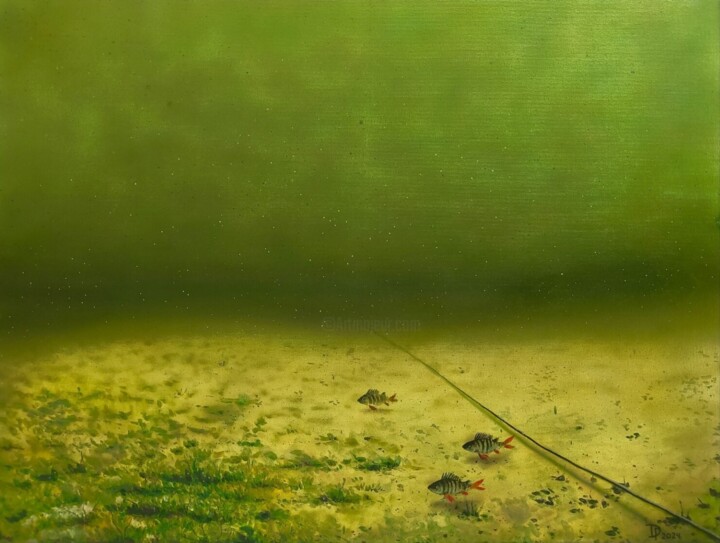 Onder water 绘画, 23.6x31.5 in
