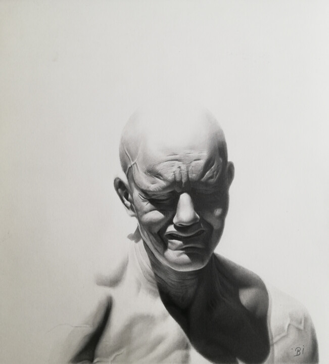 SUFFERİNG Resim, 15,8x13,4 in