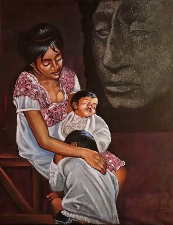 ANCESTORS Tablo, 55,1x47,2 in