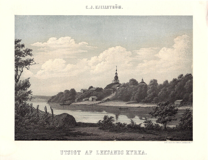 Leksand Church 印花与版画