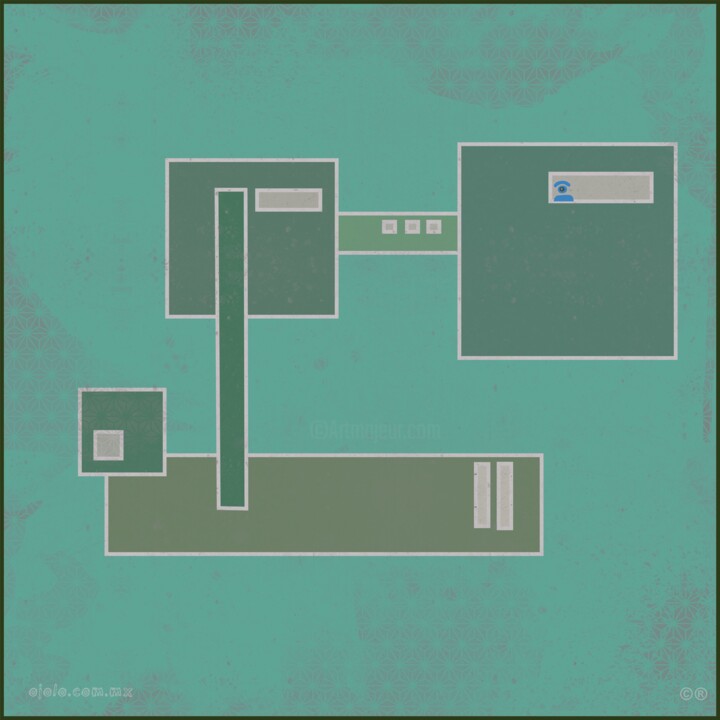 constructo vi-gital 14 alt 数字艺术, 30x30 in