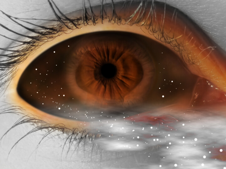 Occhio dell'universo Dijital Sanat