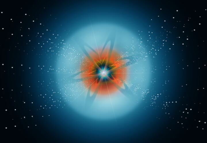 Big bang Digitale Kunst