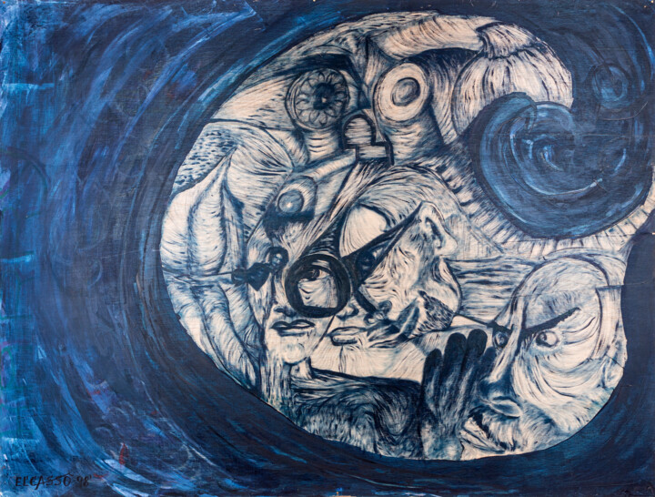 绘画,  41.3x55.7 in 