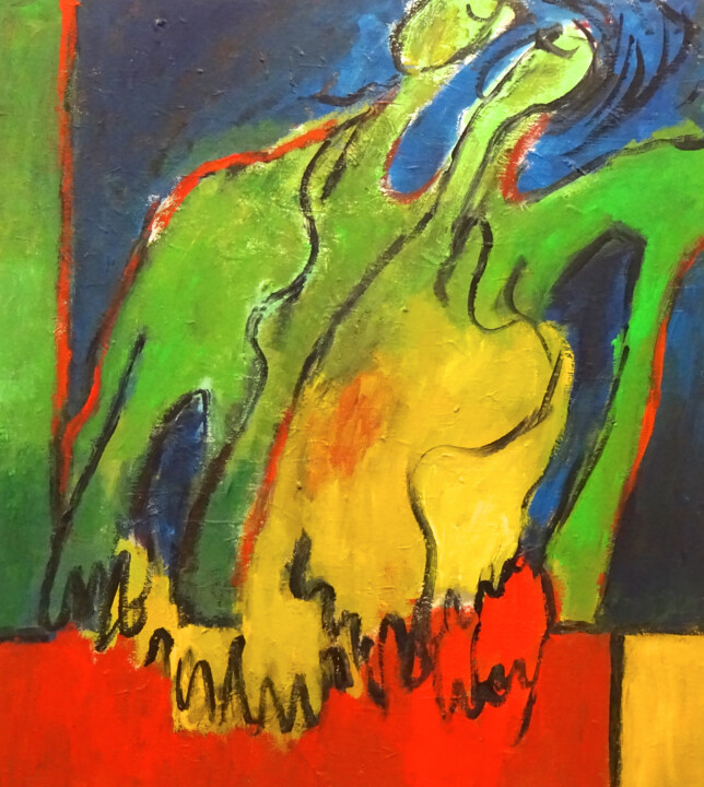 Composition 7098 绘画, 39.4x35.4 in