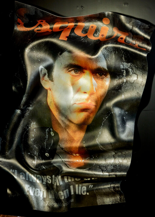 Scarface Esquire 绘画, 78.7x51.2 in