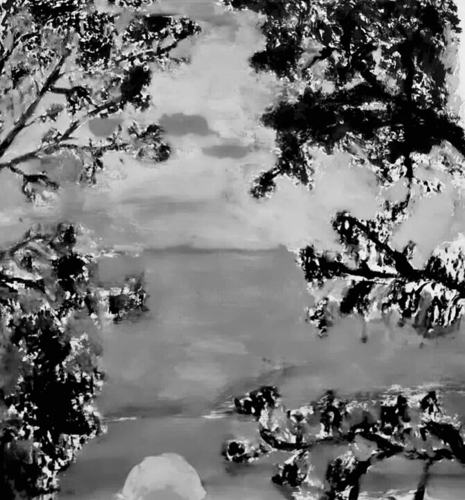 "Sunset" başlıklı Tablo Merve Saraç tarafından, Orijinal sanat, Suluboya