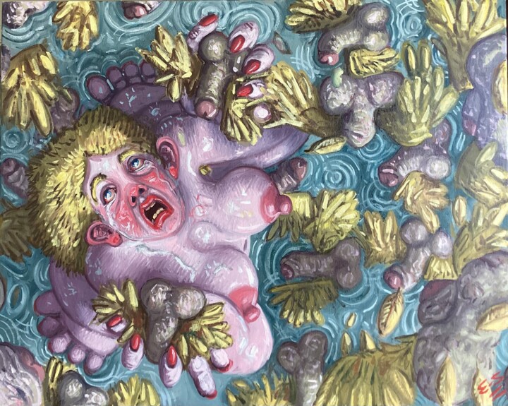 绘画,  25.6x31.9 in 