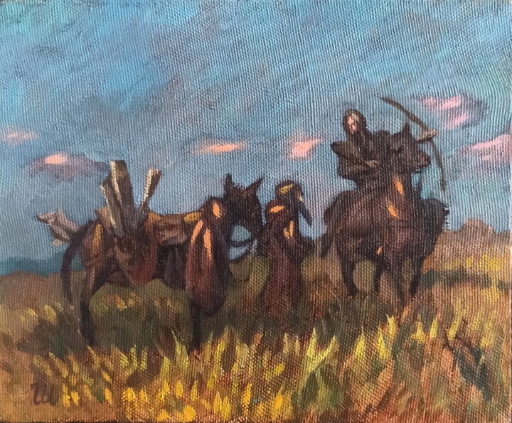 绘画,  8.5x10.2 in 