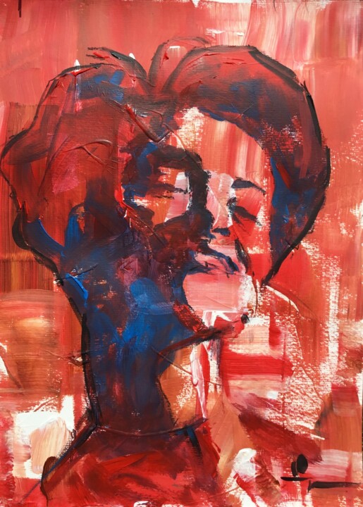 Khelfa Pittura, 15,8x11,8 in