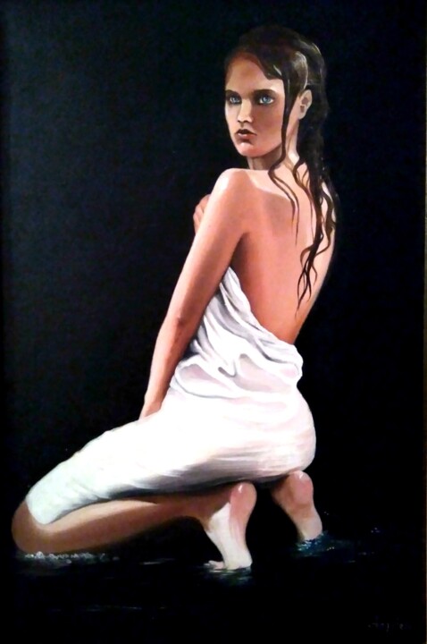 Dark water Pittura, 23,6x15,8 in