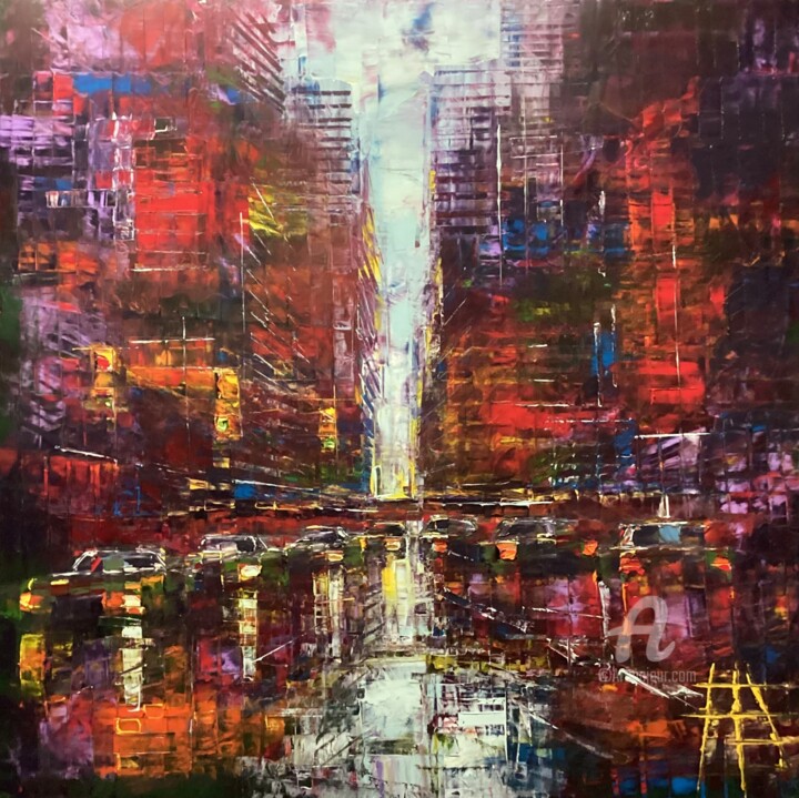 绘画,  39.4x39.4 in 