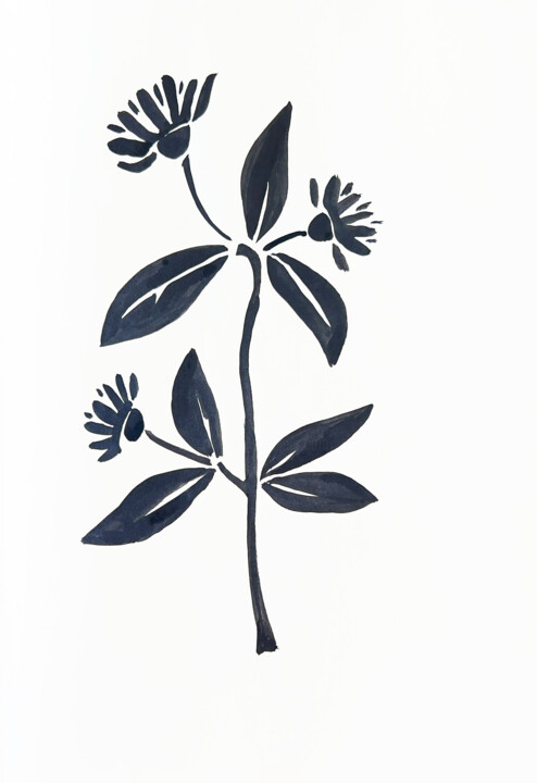 Flower 232 Рисунок, 11,8x8,3 in
