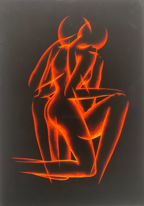The Emotional Dawn -Magma- 印花与版画, 39.4x31.5 in