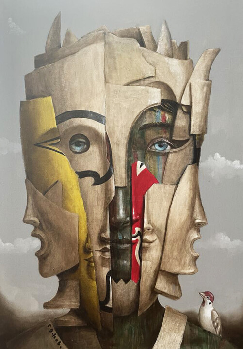 绘画,  27.6x19.7 in 