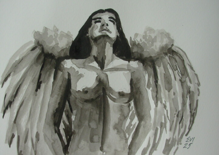 Angel Ink Paper 6x8 inches 绘画, 5.9x7.9 in