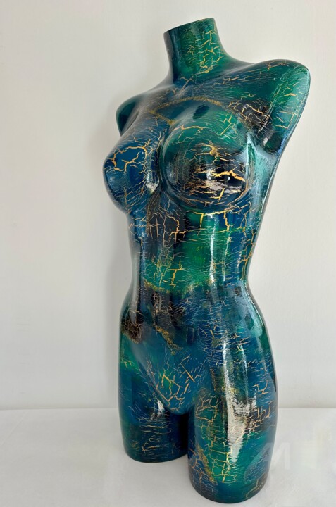 Great Mermaid 雕塑, 33.9x15.8 in