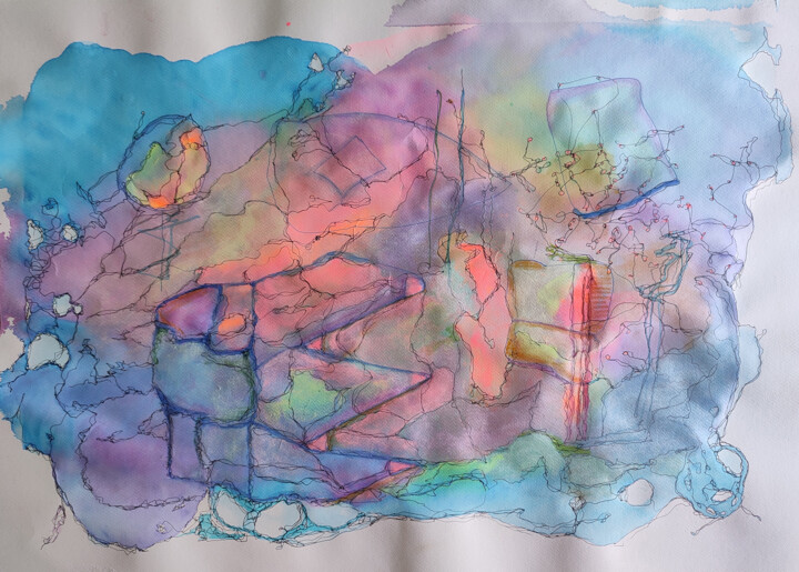 绘画,  19.7x27.6 in 