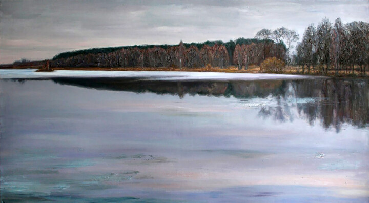 Autumn Balance Pittura, 31,5x55,1 in