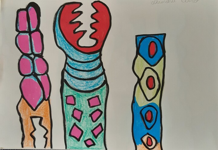 绘画,  7.9x3.9 in 