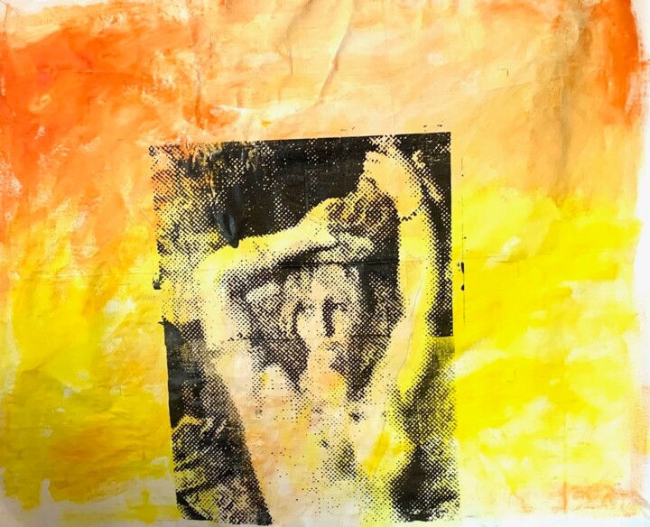 Esther Yellow Malarstwo, 39,4x39,4 in