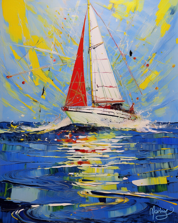 Whispers of Wind | Sail 001 数字艺术