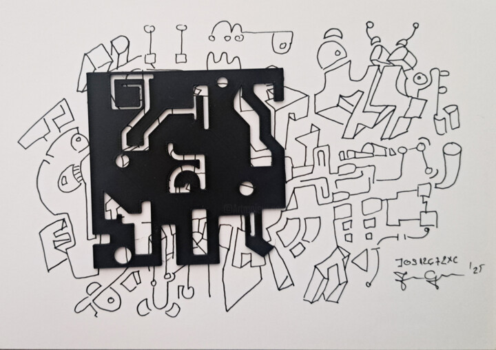JOS12672XC 图画, 5.8x8.3 in