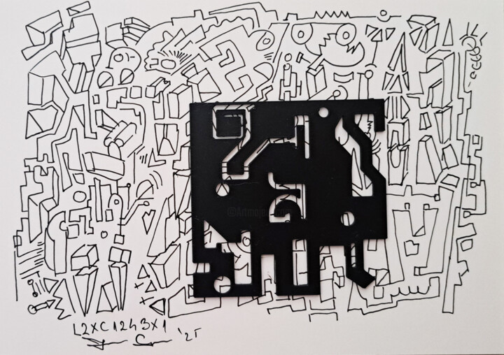 图画,  5.8x8.3 in 