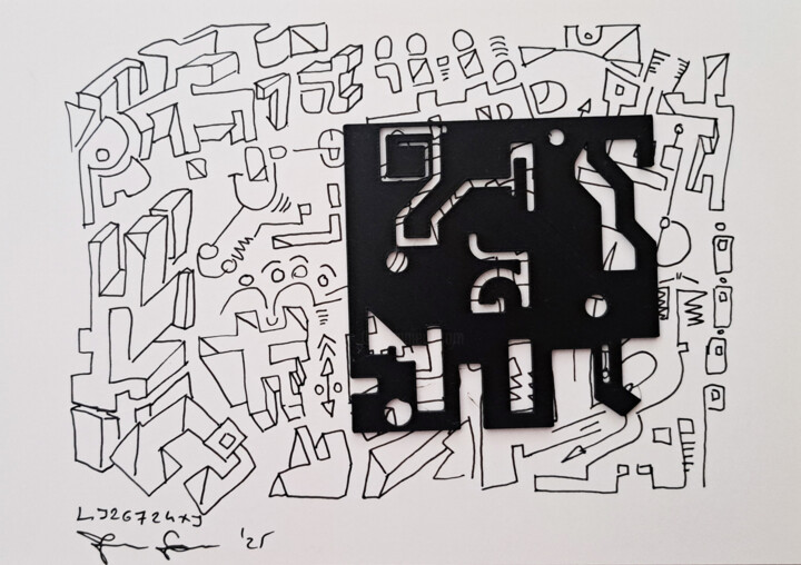 LJ26724XJ 图画, 5.8x8.3 in